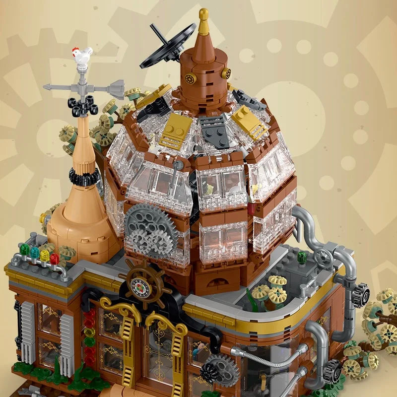 Mork 020202 Steampunk Magic Shop - 1842pcs building blocks set - view 7 | Power Blockz