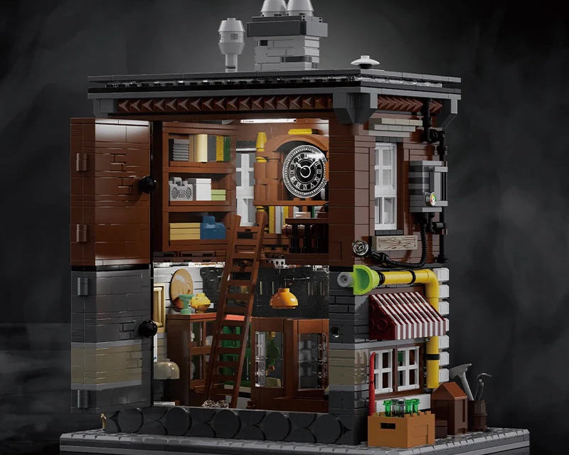 Xbert 66055 Vintage Antique Shop - 1954pcs building blocks set - view 7 | Power Blockz