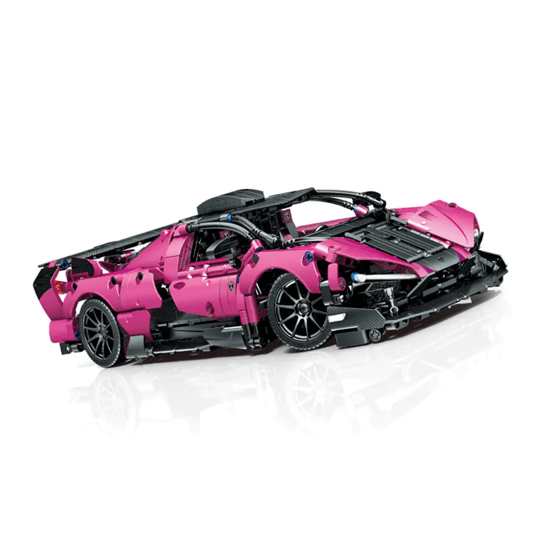 Sembo 701040 - Static - Pink Concept Supercar | Power Blockz