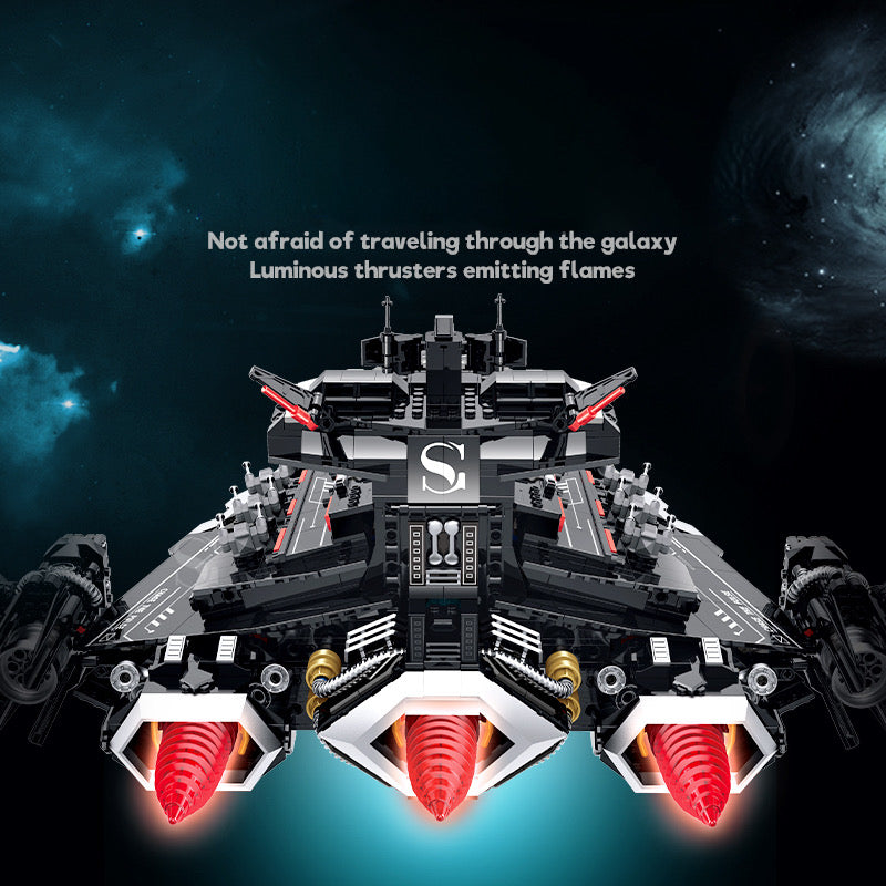 60543 - Event Horizon Battlecruiser Spaceship - View 2 | Power Blockz