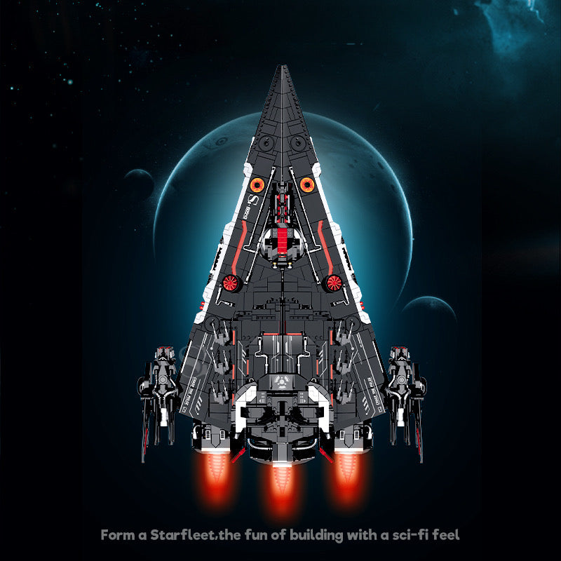 60543 - Event Horizon Battlecruiser Spaceship - View 3 | Power Blockz