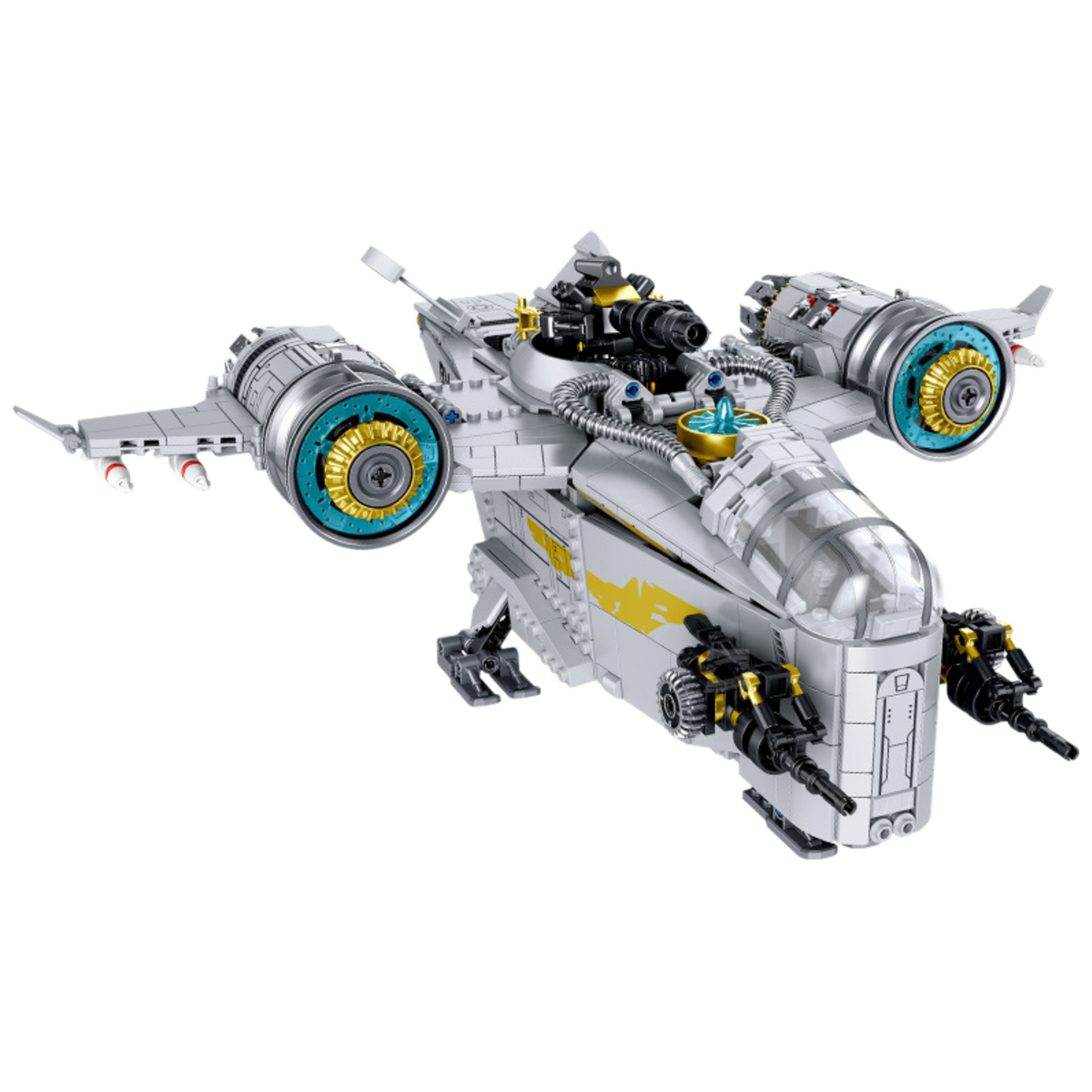 Voidblade interstellar spaceship building blocks model - Power Blockz