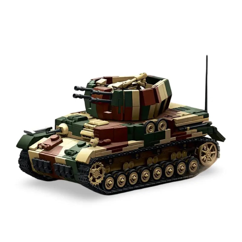 12GO 97031 - Wirbelwind Flakpanzer IV Tank | Power Blockz