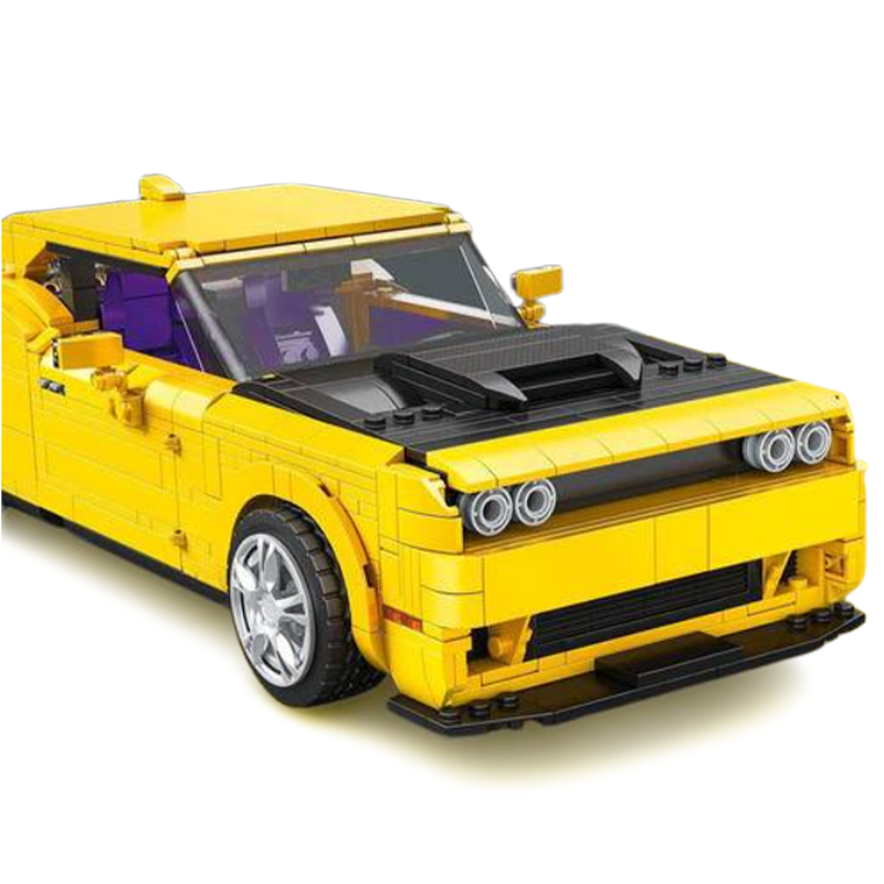 Reobrix 11030 - Powerful American Muscle Car - vue 5 | Power Blockz