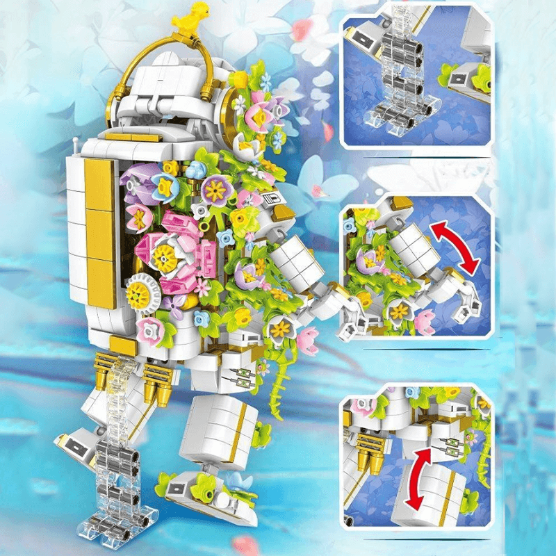Leibao 8016 - Mans Travel Through Space - vue 5 | Power Blockz