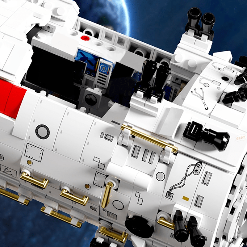 Sembo 203337 - Space Station Core Module - vue 10 | Power Blockz