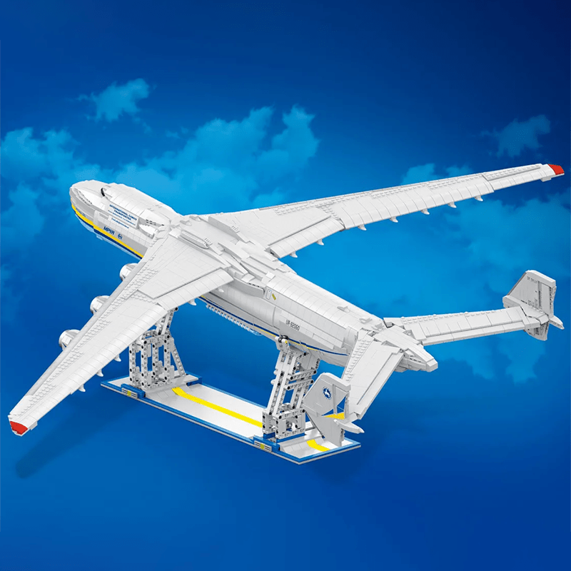 Jiestar 57014 - Antonov 225 With Stand - vue 7 | Power Blockz