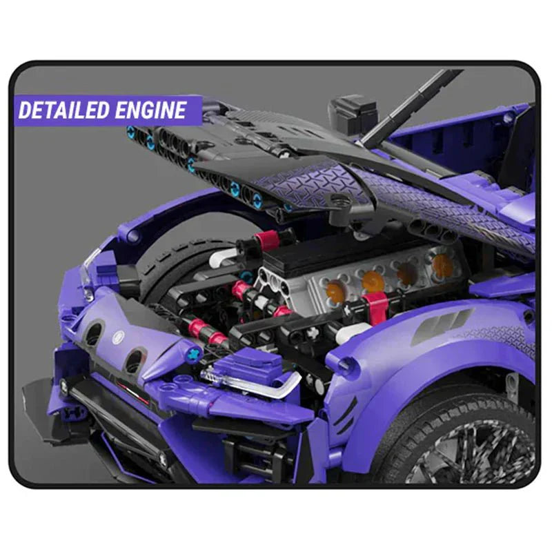 Moyu MY88016 - Remote Controlled - Satin Purple Super SUV - vue 8 | Power Blockz