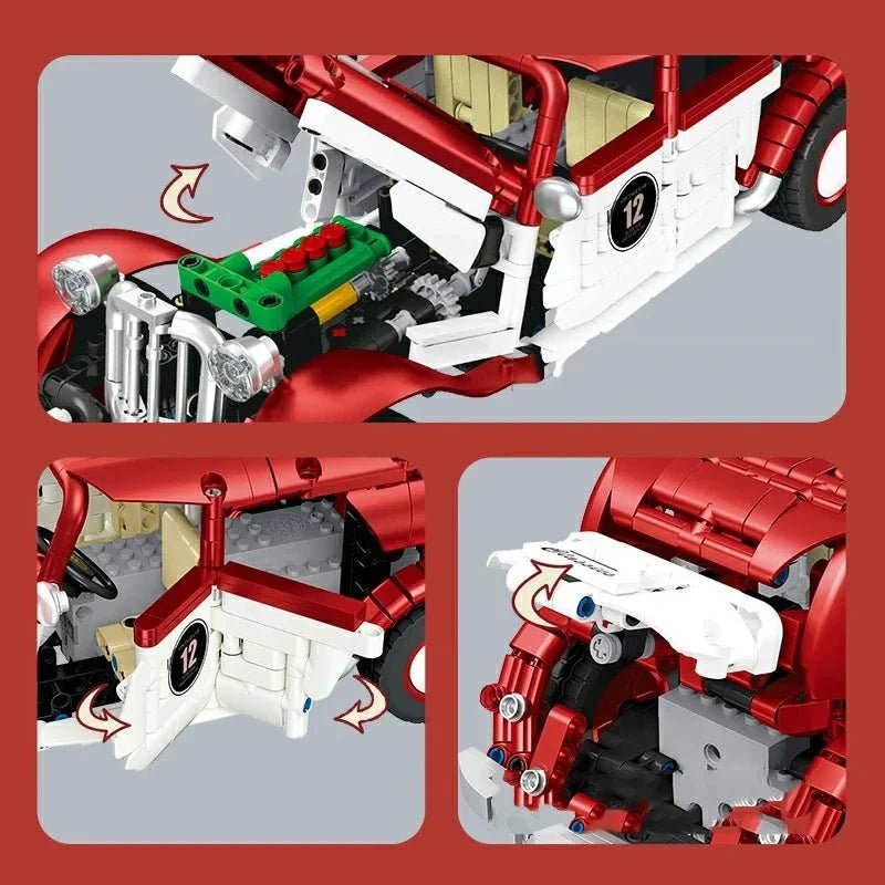 Jiestar JJ9106 - Static Version - Traction avant 11CV - vue 5 | Power Blockz