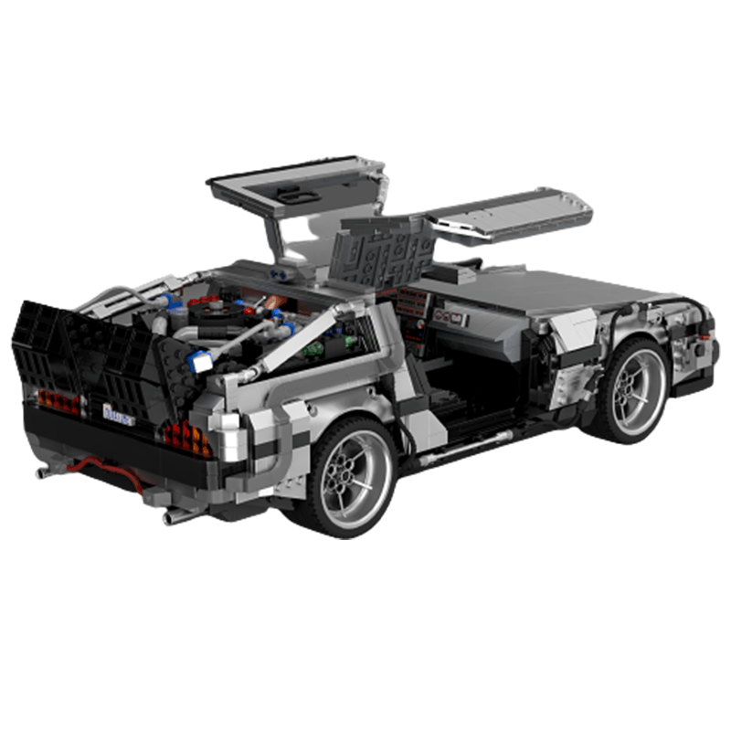 Jiestar 92004 - Retro Time-Travel Coupe - vue 5 | Power Blockz