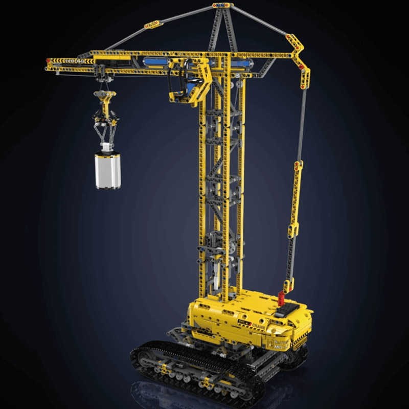 Mould King 17059 - Urban Construction Crane Remote Control - vue 4 | Power Blockz
