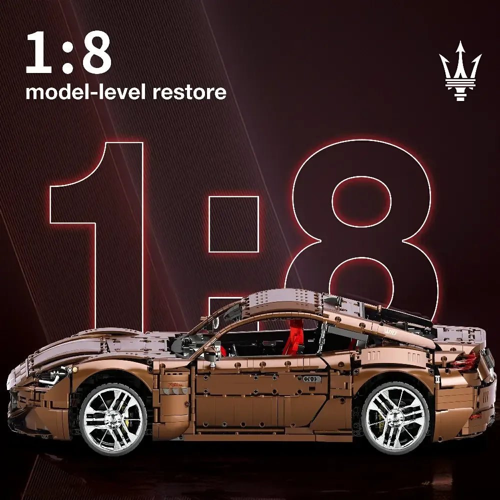 Reobrix RB-11009 - Maserati GranTurismo Bronze Edition - vue 4 | Power Blockz