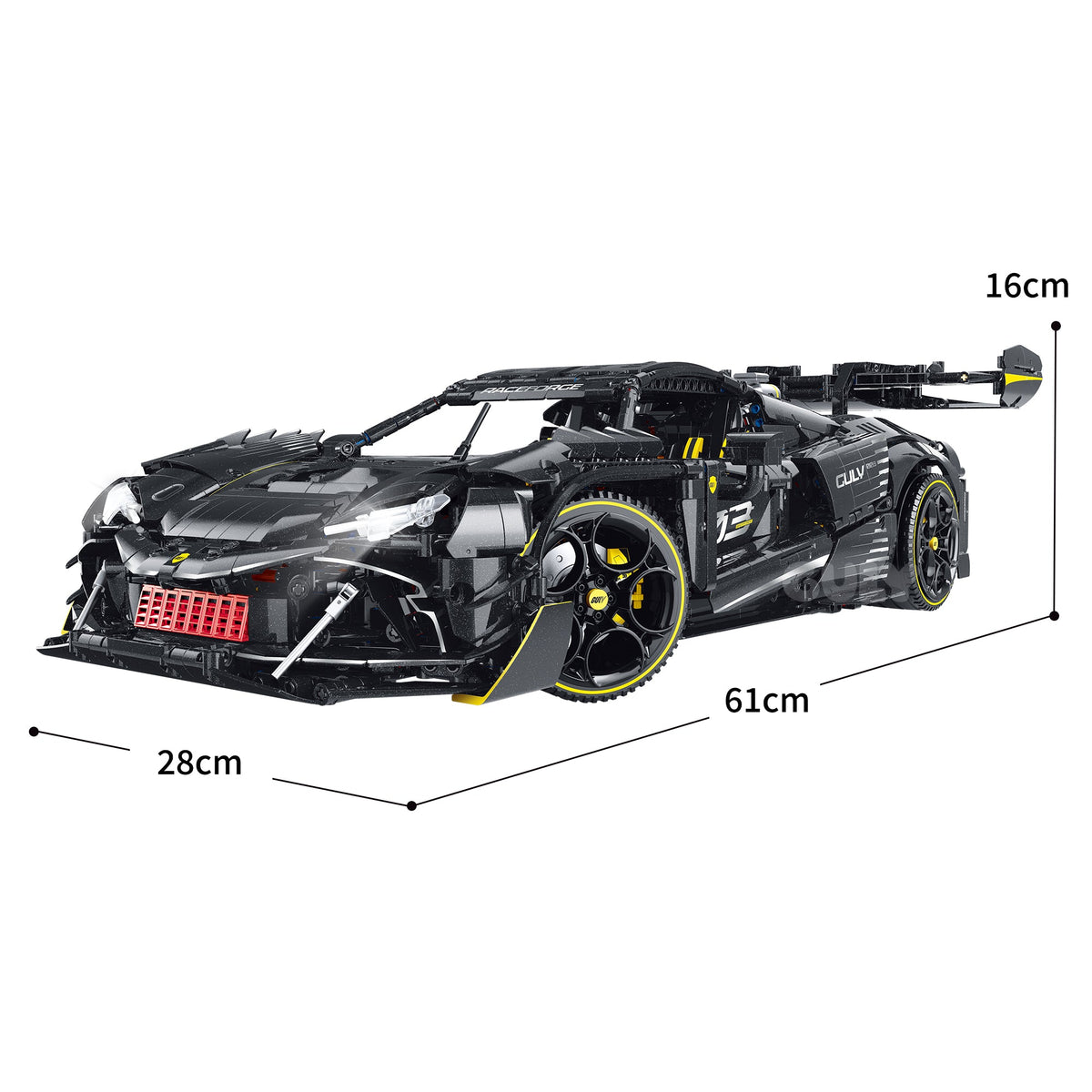 10627 - Scarletta 296 Italian V6 Hybrid Supercar - View 7 | Power Blockz