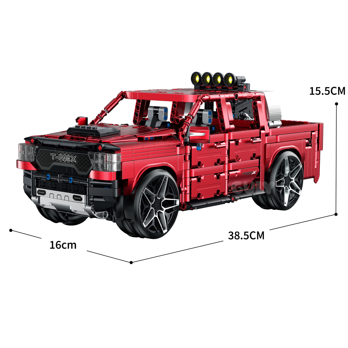 10633 - Rex Commander 1:14 RC Off-Road SUV - View 8 | Power Blockz