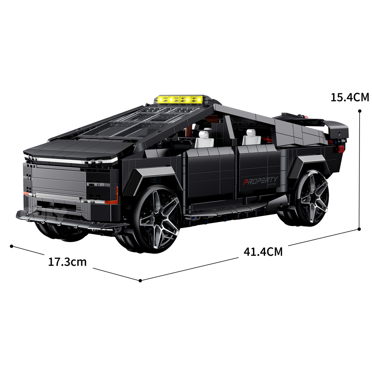 10634 - Voltage Truck 1:14 Electric Pickup Truck - View 8 | Power Blockz