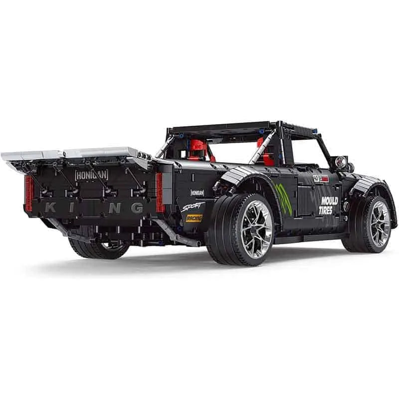 Mould King 13082 - Static - Twin-Turbo F150 Drift Pickup - vue 4 | Power Blockz