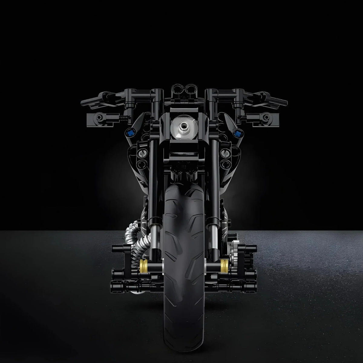 ShuangGao 60502 - Classic V-Twin Cruiser - vue 3 | Power Blockz