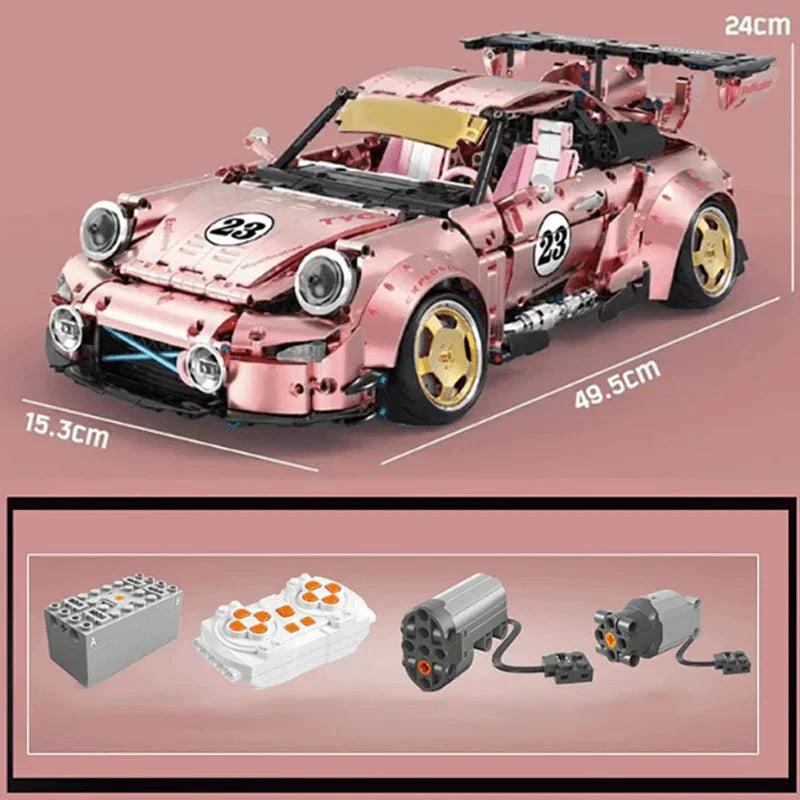 TGL T5036 - Static Version - Widebody 911 Air-Cooled Pink - vue 3 | Power Blockz