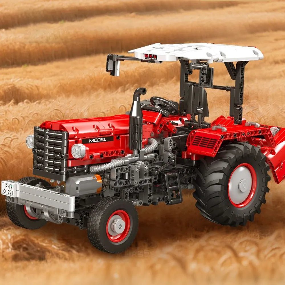 Modern Farm Tractor - vue 4