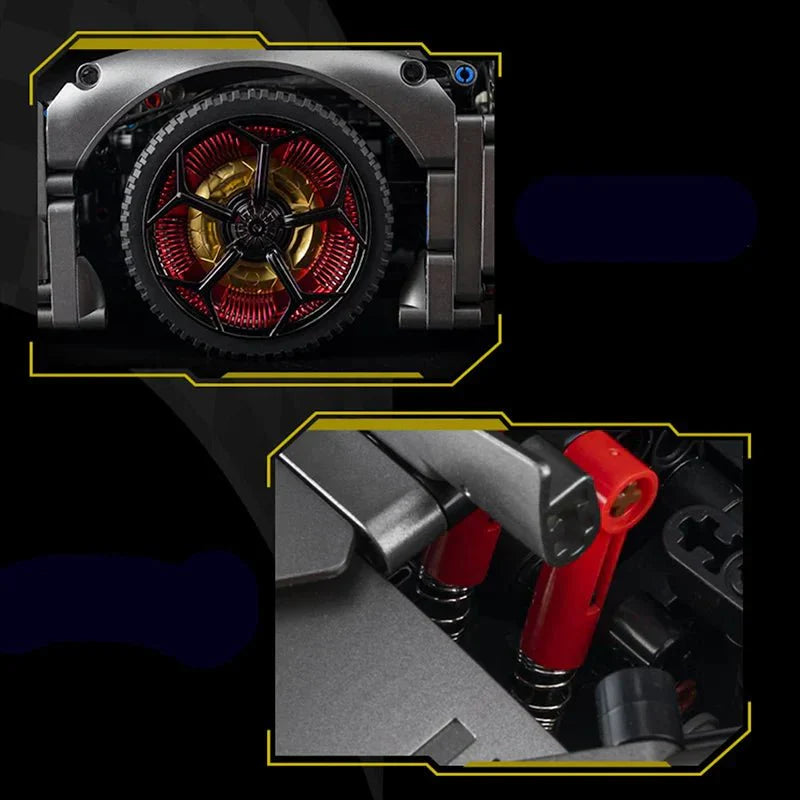KBOX 10246B - Static Version - Futuristic Electric Hypercar Concept - vue 9 | Power Blockz