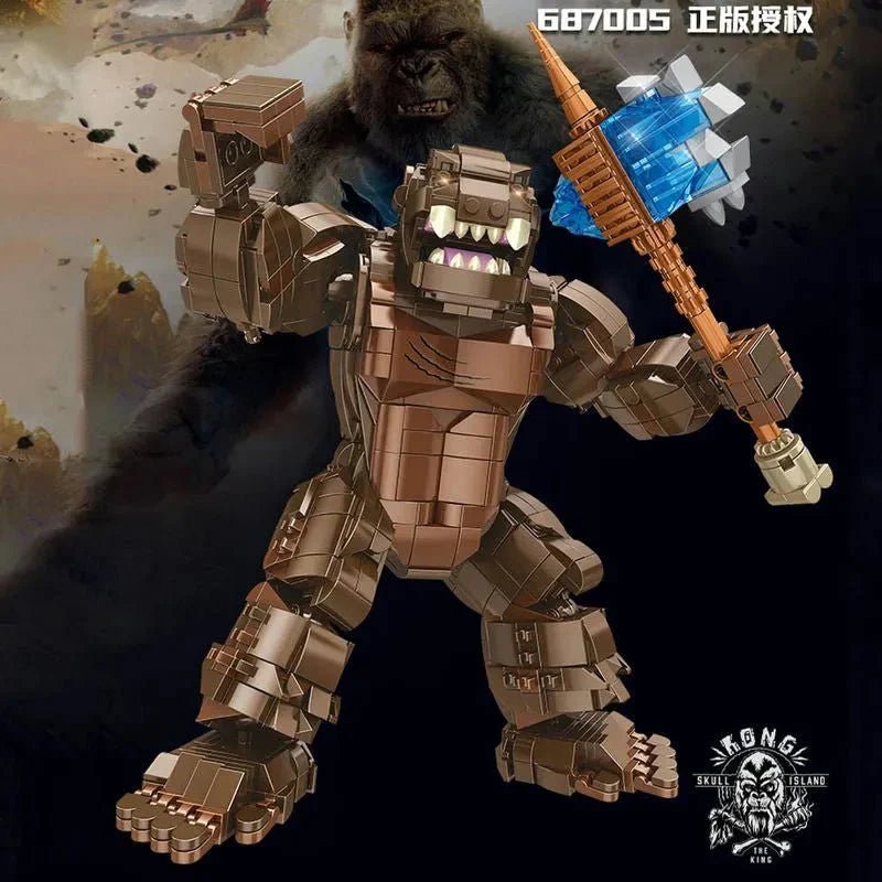 King Kong Bricks Toy 687005 | 1122pcs - King Kong Bricks Toy 687005 - vue 2 | Power Blockz