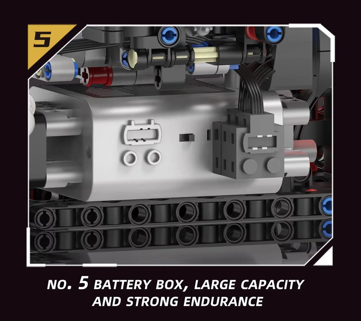 K96211 - Motorized Italian V12 Powertrain - vue 6 | Power Blockz