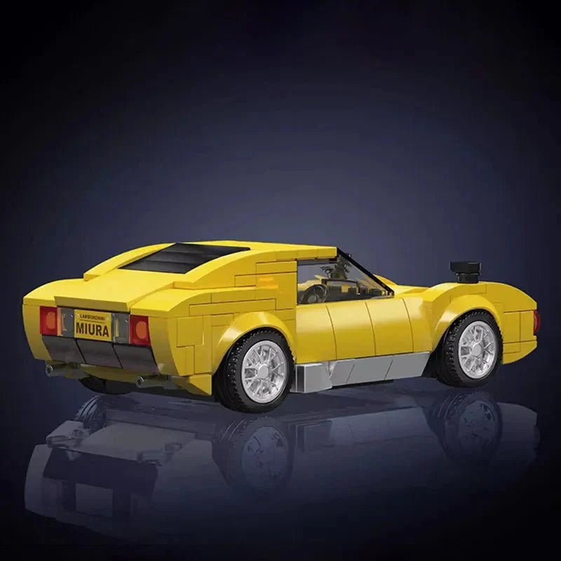Mould King 27039 - Mini 1960s V12 Supercar - vue 4 | Power Blockz