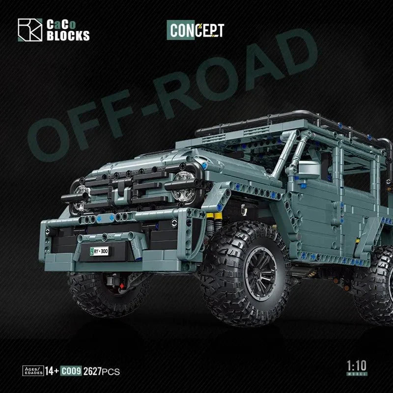 Cyberpunk RY300 Off-Road Racer - vue 3
