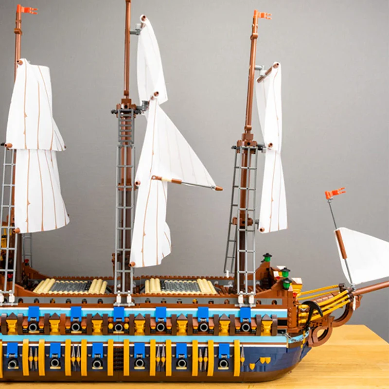 Reobrix 66011 - Ark Royal HMS Ship - vue 5 | Power Blockz