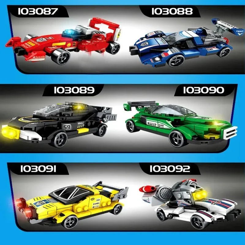 Mechanical Transformation Robot Racing Car Bricks Toy | 657pcs - Mechanical Transformation Robot Racing Car Bricks Toy - vue 8 | Power Blockz