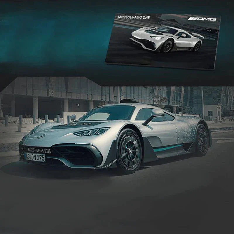 Mercedes AMG One - Building Blocks Set | Power Blockz - Mercedes AMG One - vue 20 | Power Blockz