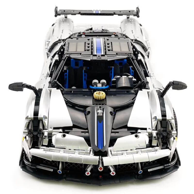 Rastar 97900 - Carbon Aero Huayra BC Hypercar - vue 5 | Power Blockz