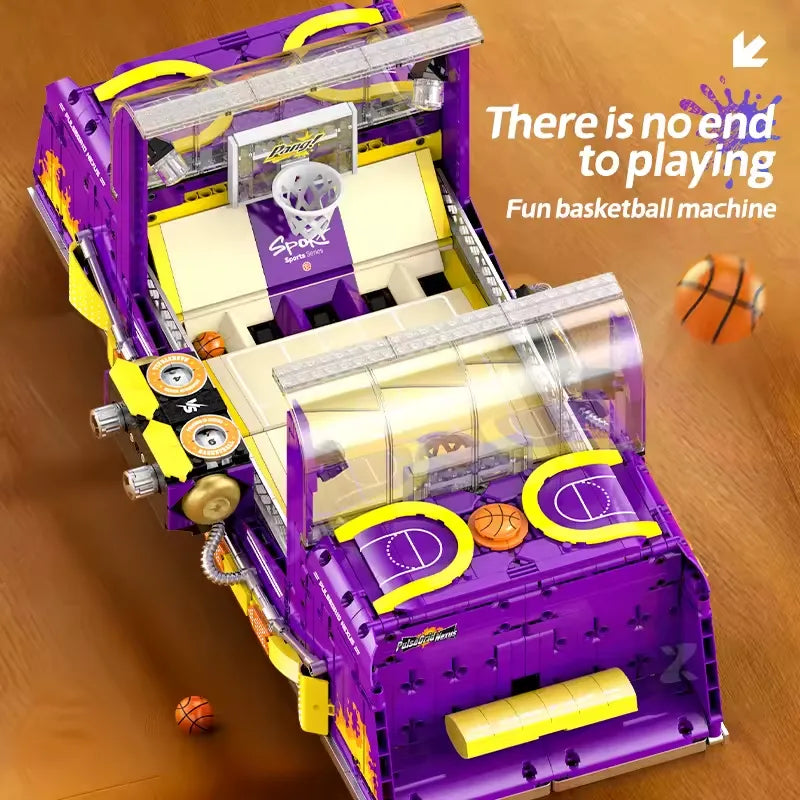 Xinzhuan XZ0009 - Basketball Interactive Court - vue 5 | Power Blockz