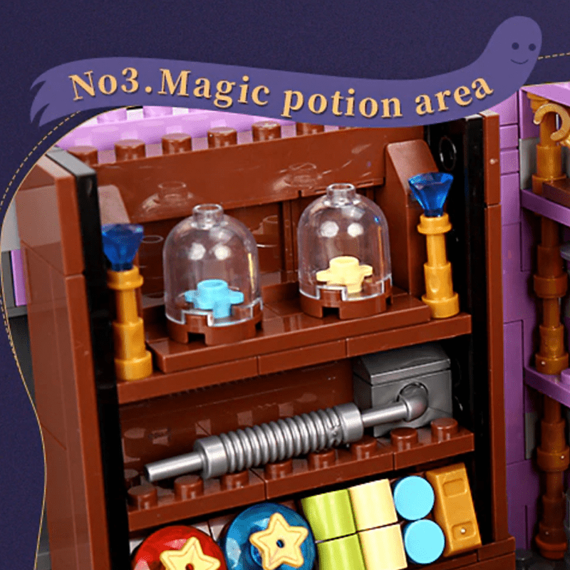 Mould King 16041 - Magic Potion Store - vue 11 | Power Blockz