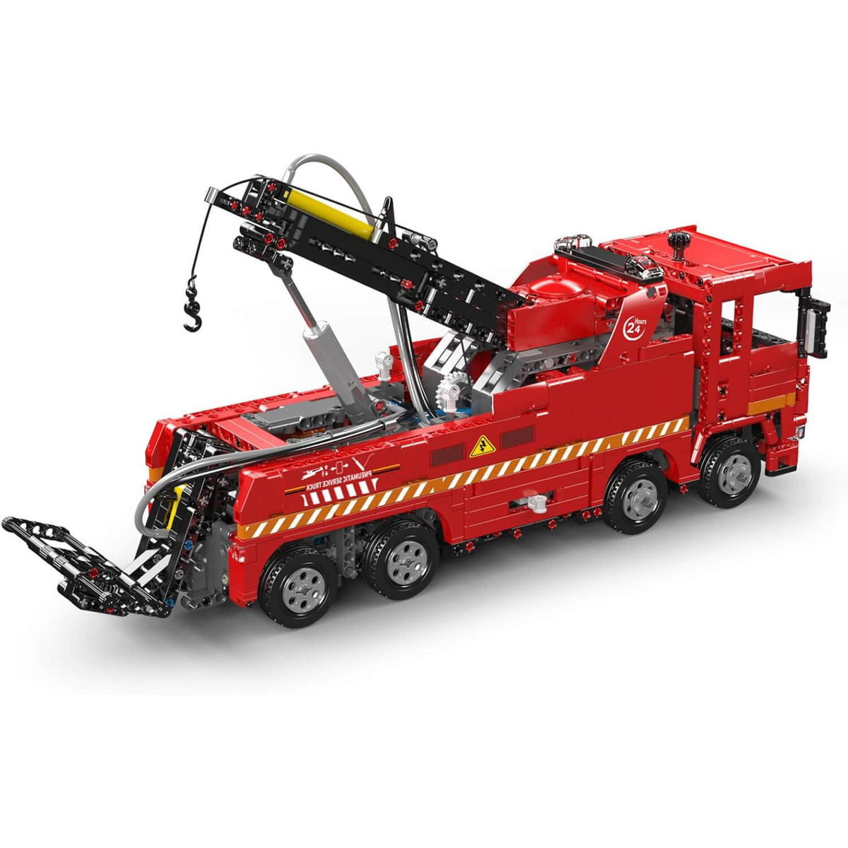 Mould King 19017 - European Pneumatic Tow Truck - vue 3 | Power Blockz