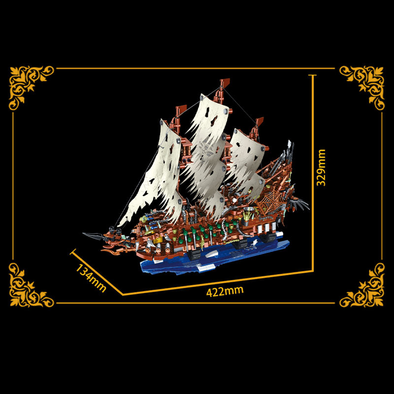 T2141 - Flying Ghost Ship - vue 7 | Power Blockz