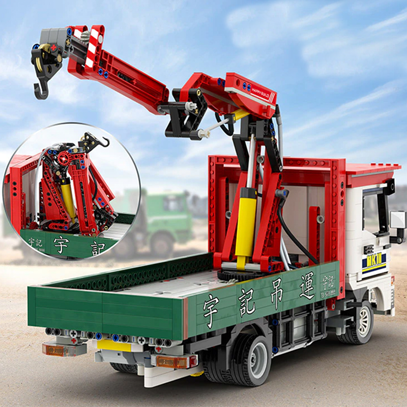 YC-GC007 - Truck With Crane Remote Control - vue 3 | Power Blockz