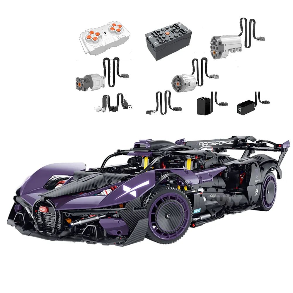 Guly 10643 - Static Version - Turbocharged W16 Track Hypercar - vue 11 | Power Blockz