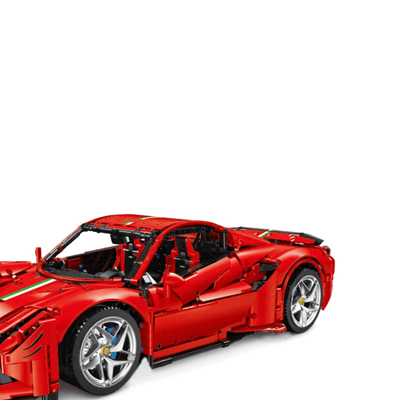Jiestar JD018 - Static Version - Italian F8 Spider - vue 6 | Power Blockz