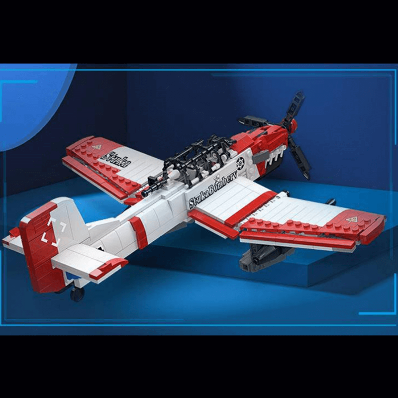 Jiestar 61045 - Stuke Bomber - vue 3 | Power Blockz