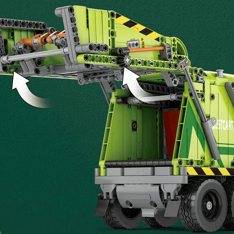 Reobrix 22022 - Urban Waste Collection Truck - vue 3 | Power Blockz