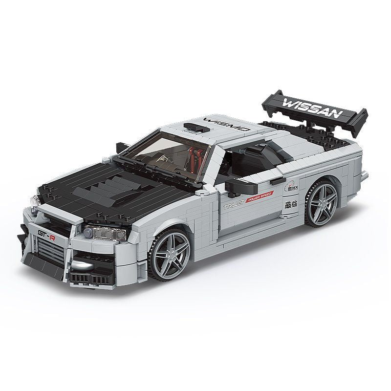 Mould King 10113 - Godzilla Skyline R34 GTR | Power Blockz