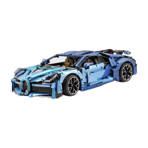 TGL T5004A - Blue - Track-Focused W16 Hyper GT - vue 2 | Power Blockz