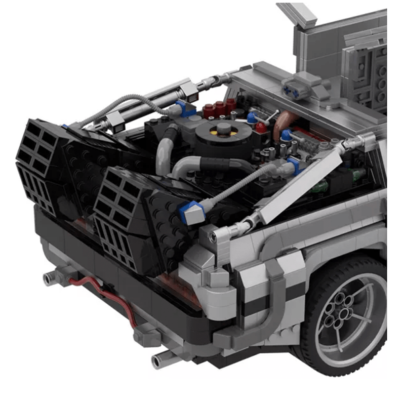 Jiestar 92004 - Retro Time-Travel Coupe - vue 11 | Power Blockz