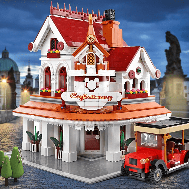 Mould King 11003 - The Sweet Shop - vue 2 | Power Blockz