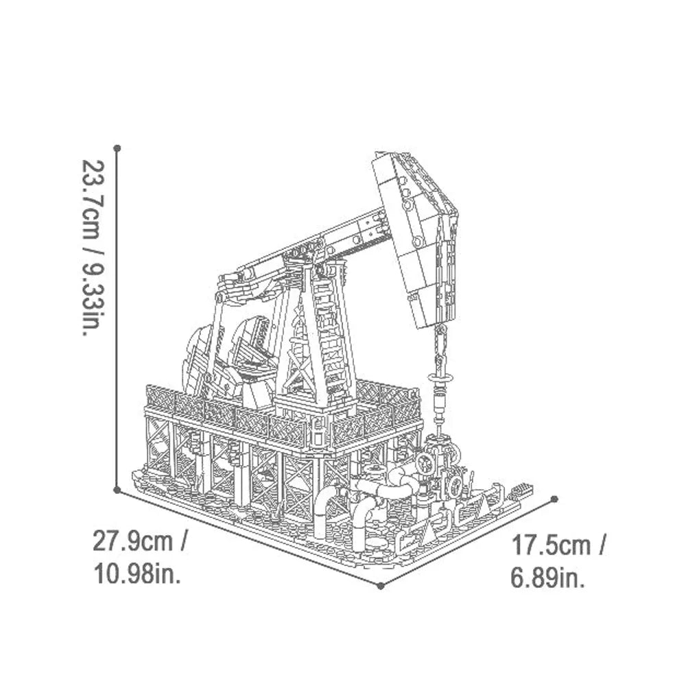 Jiestar JJ9221 - Offshore Oil Platform - vue 8 | Power Blockz
