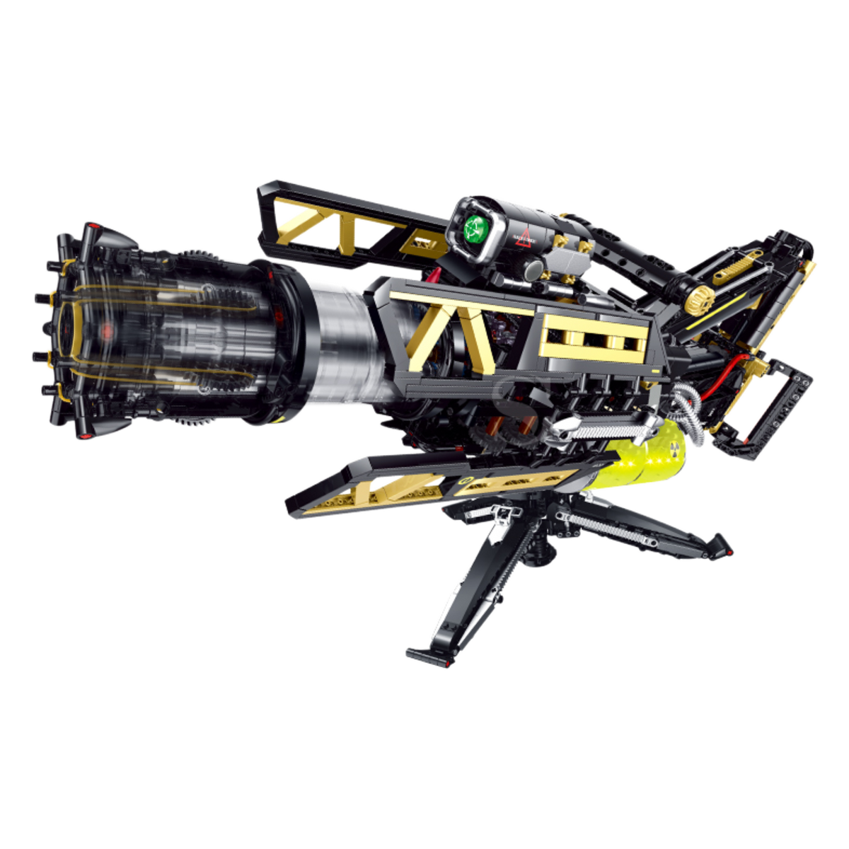 Thunder Volley sci-fi blaster building blocks model - Power Blockz