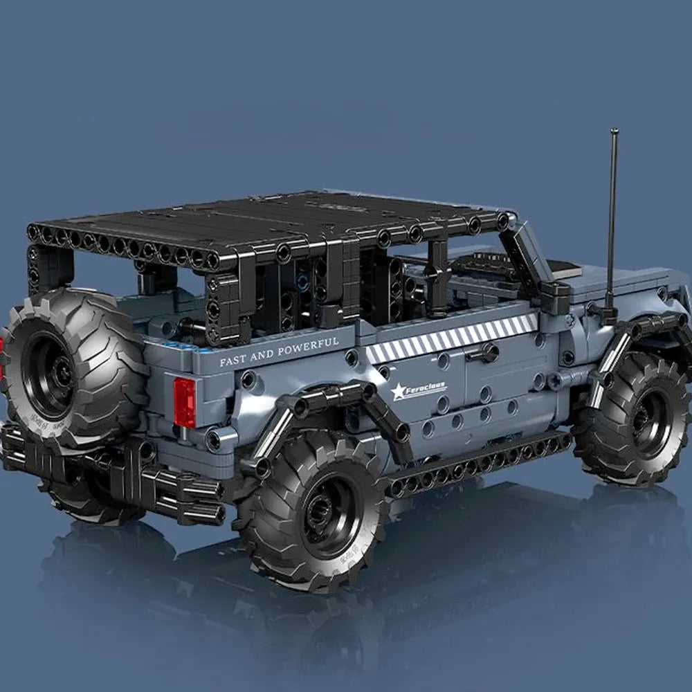 Mould King 15085 - Classic Off Road Icon - vue 8 | Power Blockz