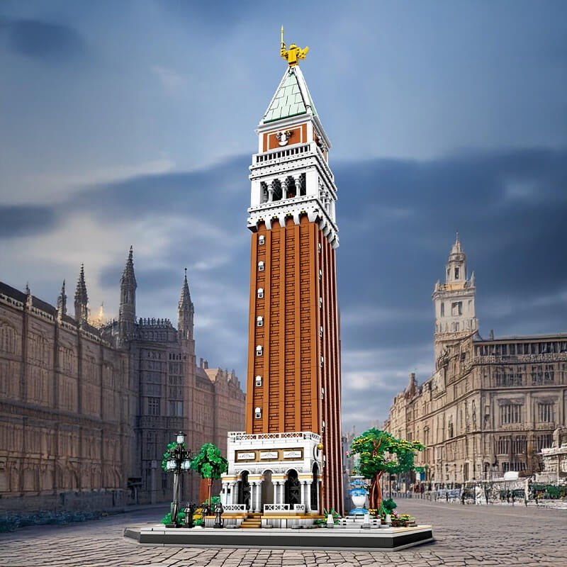 Reobrix 55013 - Venetian Bell Tower - vue 2 | Power Blockz