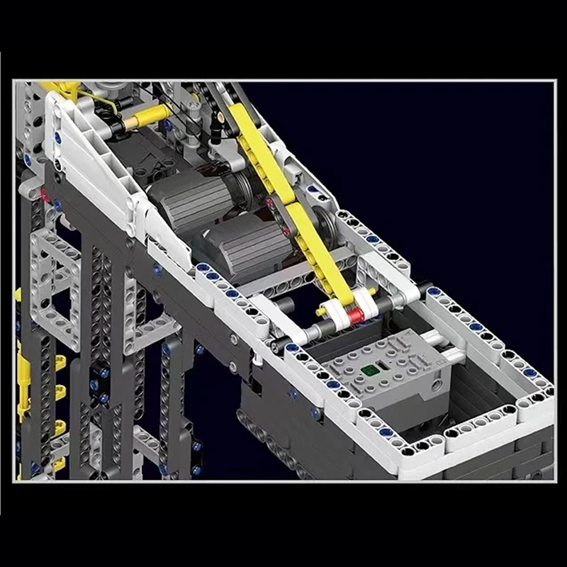 Mould King 17004 - Tower Crane Remote Control - vue 3 | Power Blockz